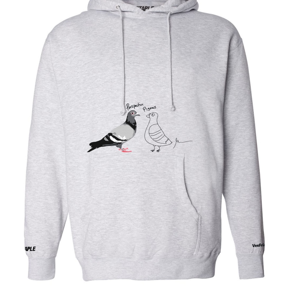 Staple X Gary Vee Perspective Pigeons Hoodie Veefriends Size XL